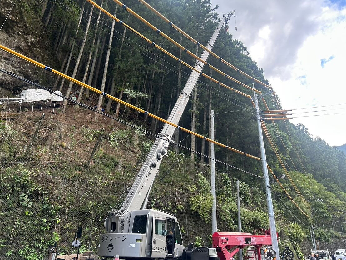 🌟華の金曜日🌟 今日も私たちの頼もしいクレーンたちが、日本各
