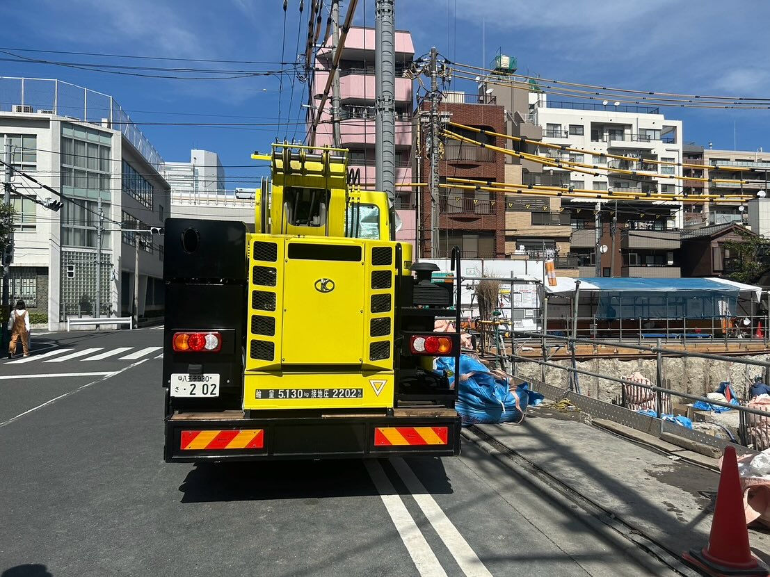 🚧【壱クレーン㈱】本日も安全第一で、確実な作業をお届けします