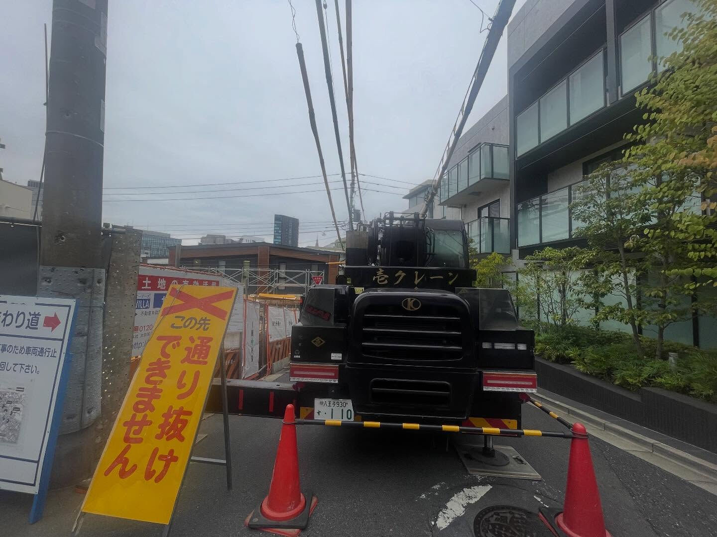 本日の壱クレーン（株）の活躍をご紹介します！🚧まずは、13ト
