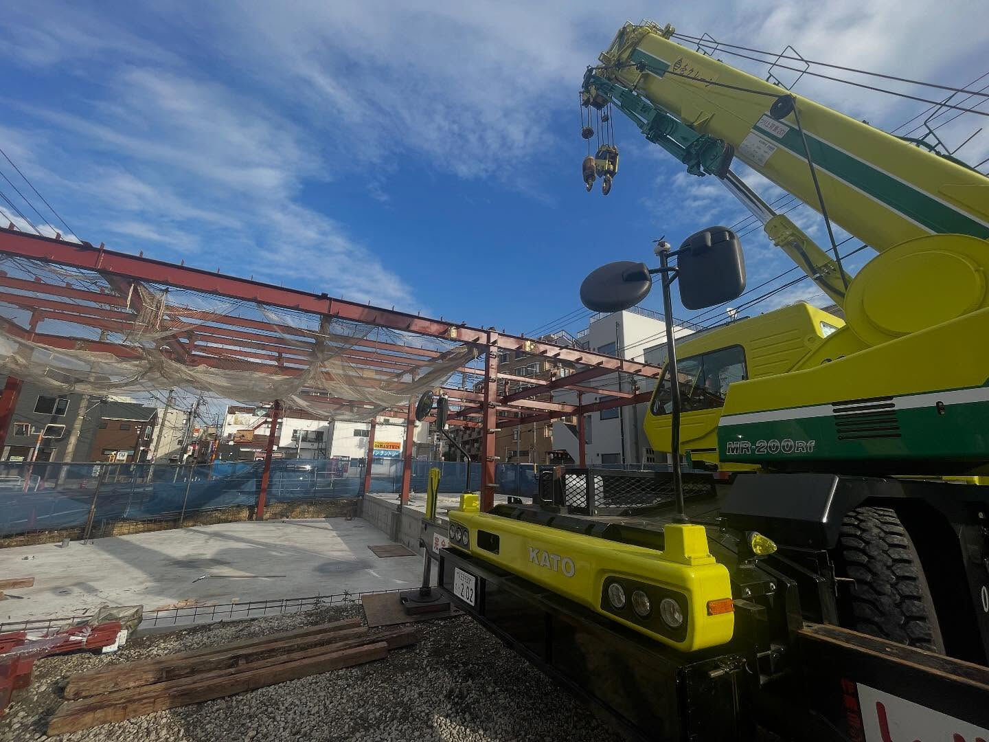 🚧 壱クレーン（株）より、本日の作業報告です！🚚✨ 本日は1