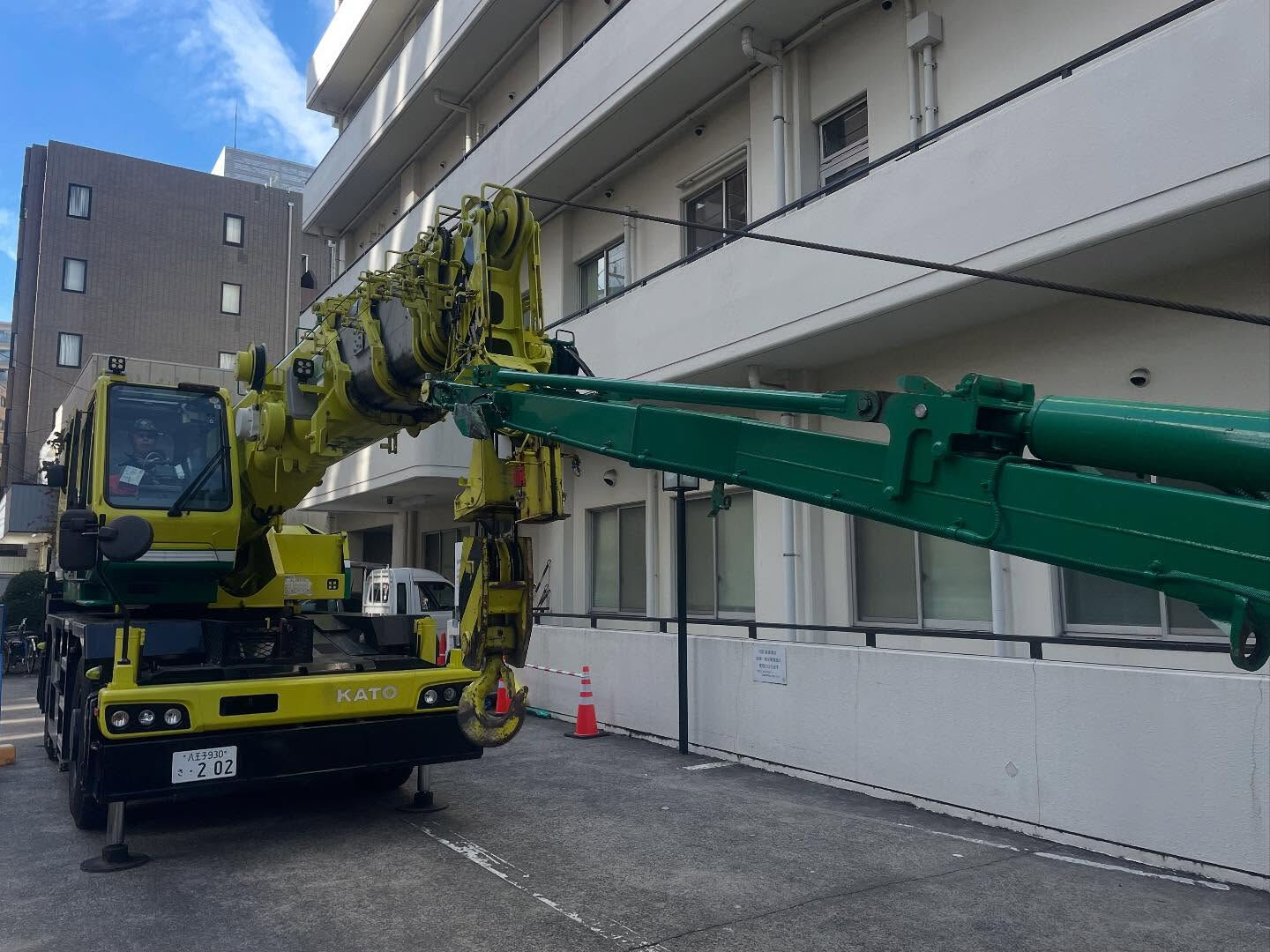 本日も壱クレーン（株）は、安全で効率的な作業を行いました！🎉