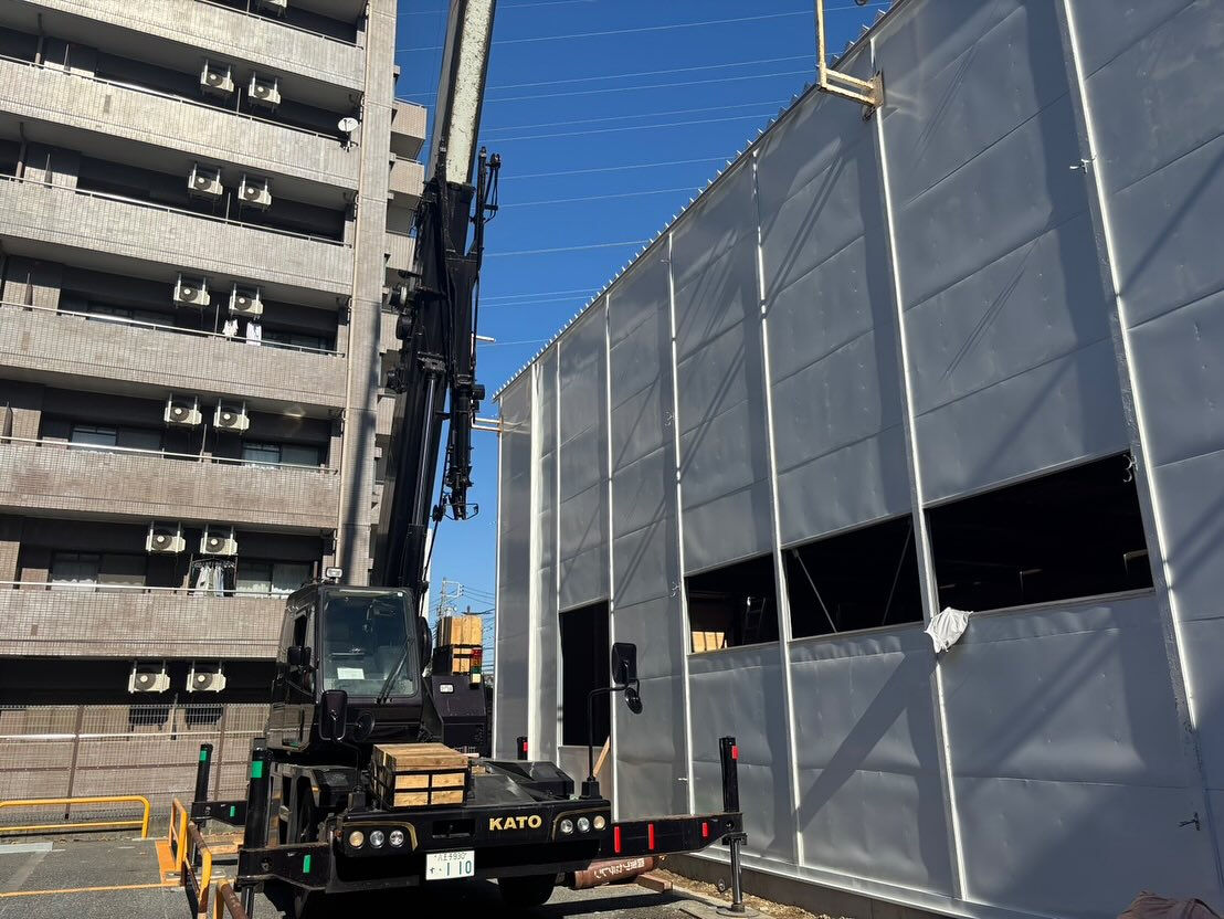 鉄筋材、木造建て方、軽量鉄骨建て方