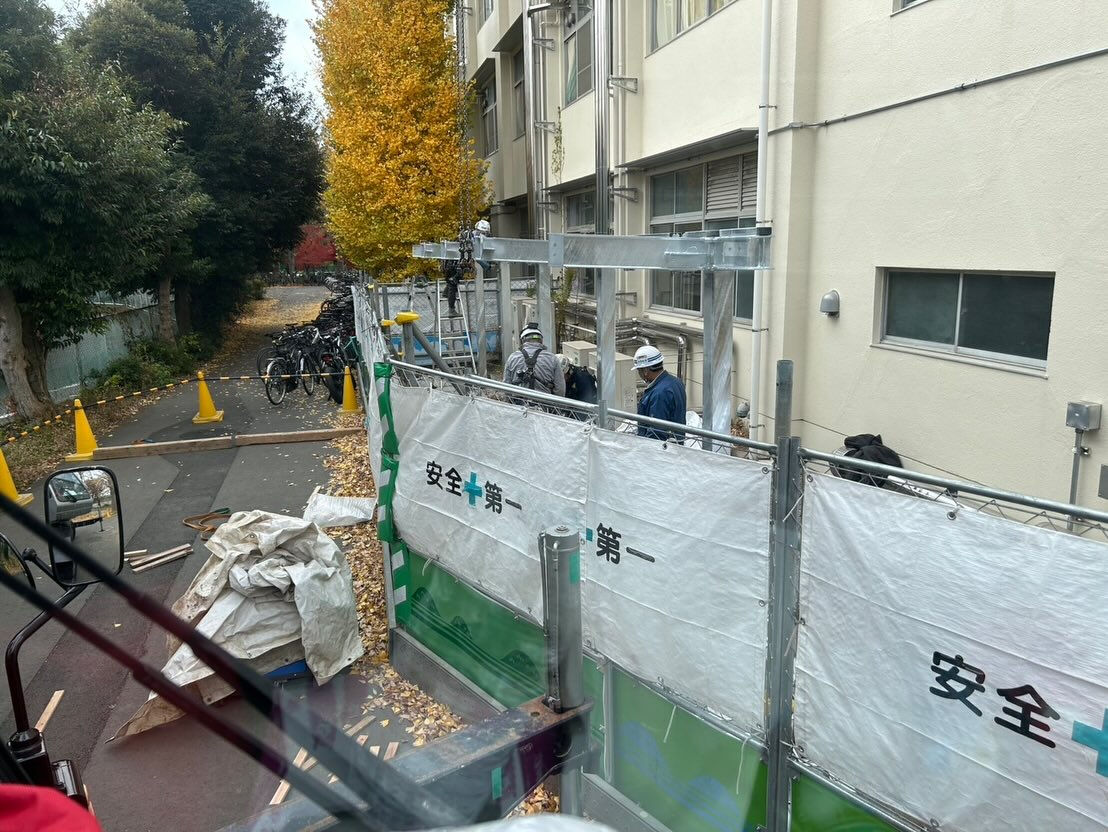 特車申請、道路使用許可申請、現調、鉄骨建て方、鉄骨材揚重