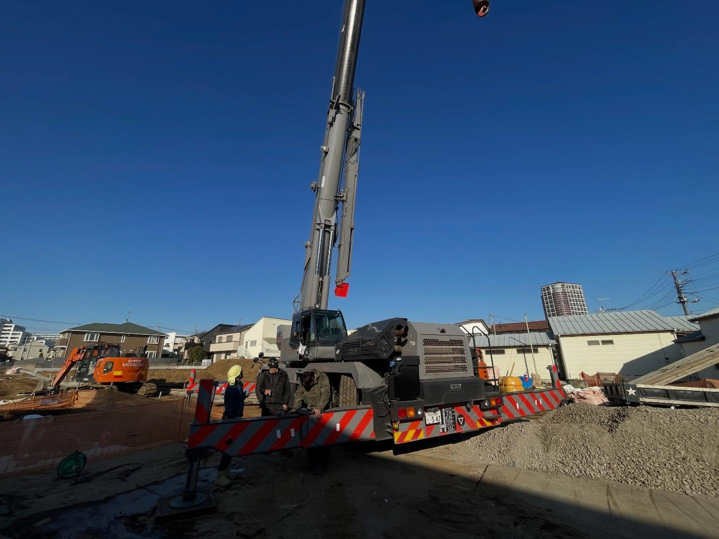 防火水槽、老人ホーム木造建て方、