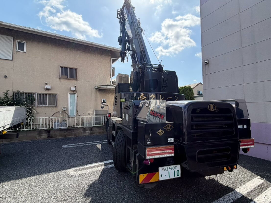 夜間室外機入れ替え作業、夜間ボックスカルバート据え付け作業、