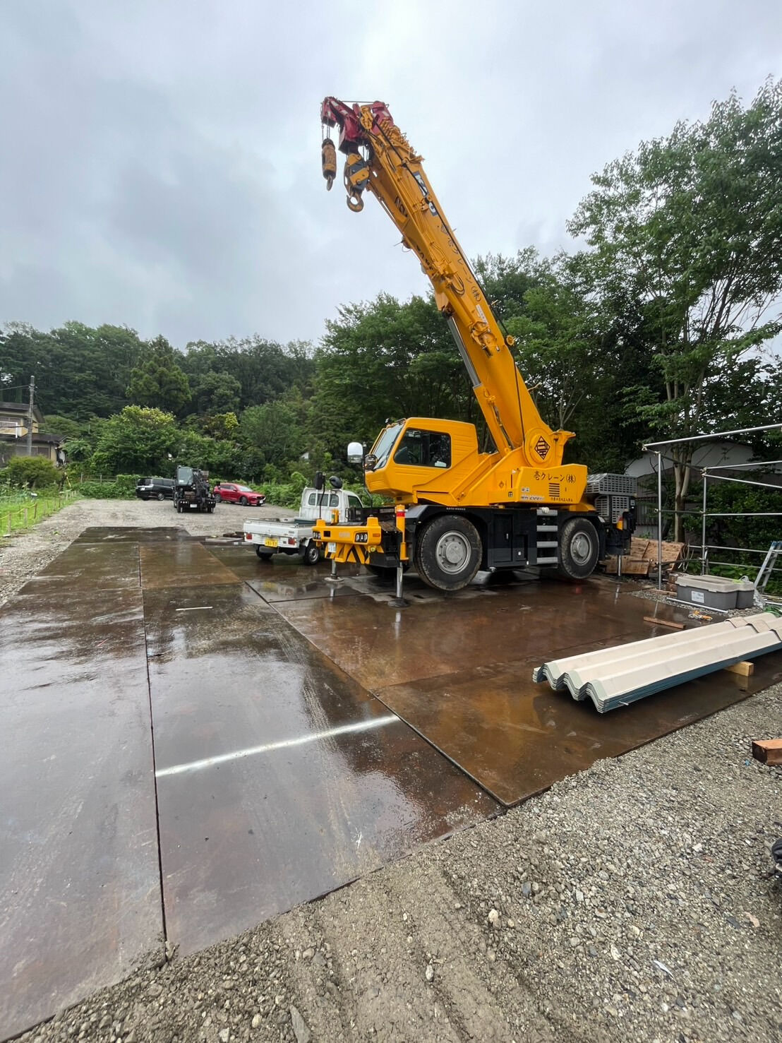 壱クレーン（株）新車庫八王子市加住町